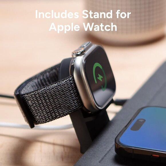 Wireless Charging Mat | Mophie 4-in-1 | For iPhone, AirPods, Watch, Samsung or G - Picture 5 of 6